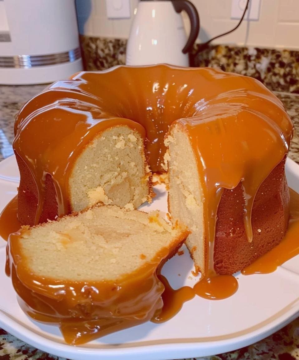 Caramel Cream Cheese Pound Cake 587100009_32349441958032629_5603144801814325782_n