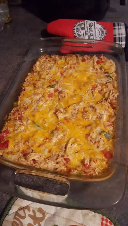 Fajita Chicken Casserole