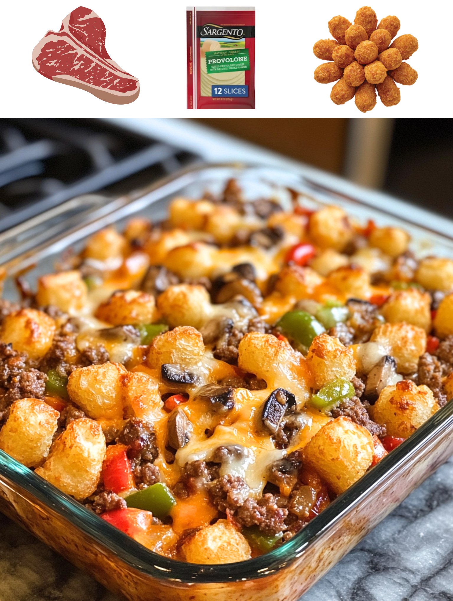 👉Cheesesteak Tater Tot Casserole 582417839_1595450611822938_4987004363055225592_n