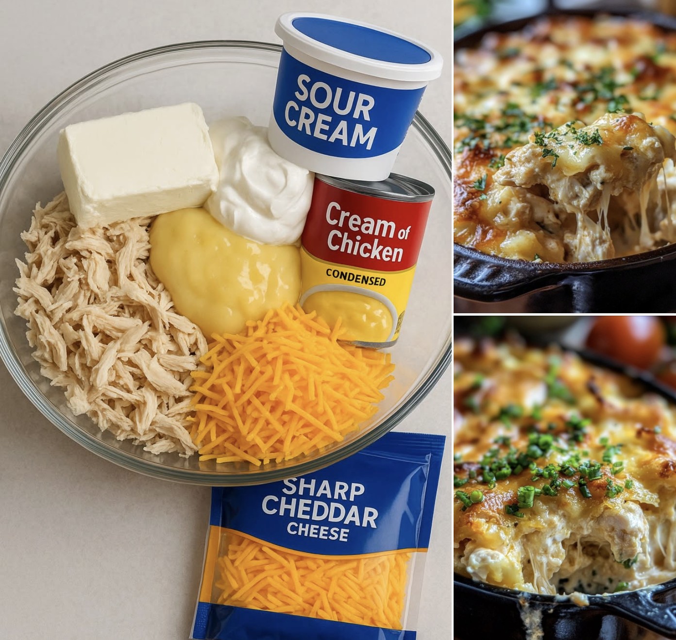 👉Million Dollar Chicken Casserole 590445596_2614622222234444_7540404252814936249_n