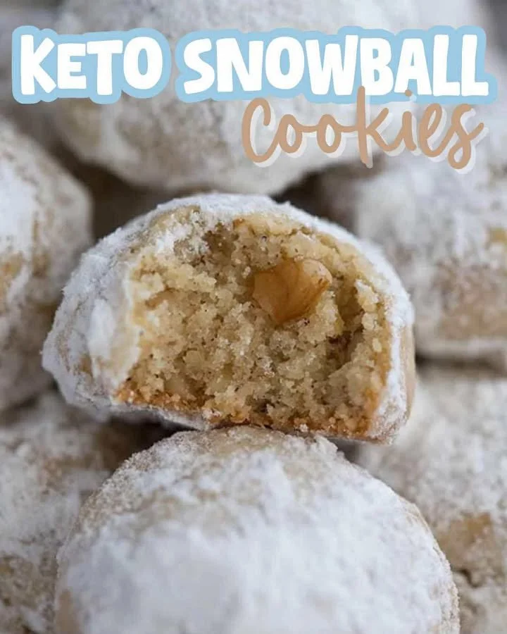 Keto Snowball Cookies Keto Snowball Cookies - tasty low-carb treats for your keto diet