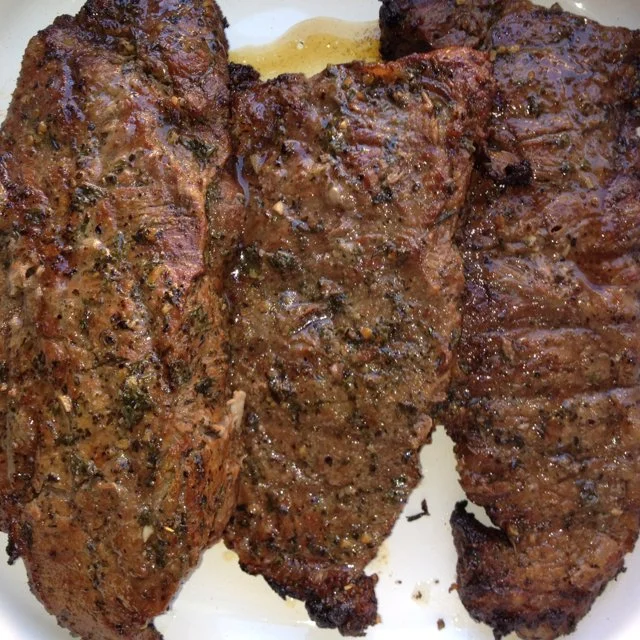 A vibrant marinade recipe featuring fresh herbs and spices for flavor enhancement.