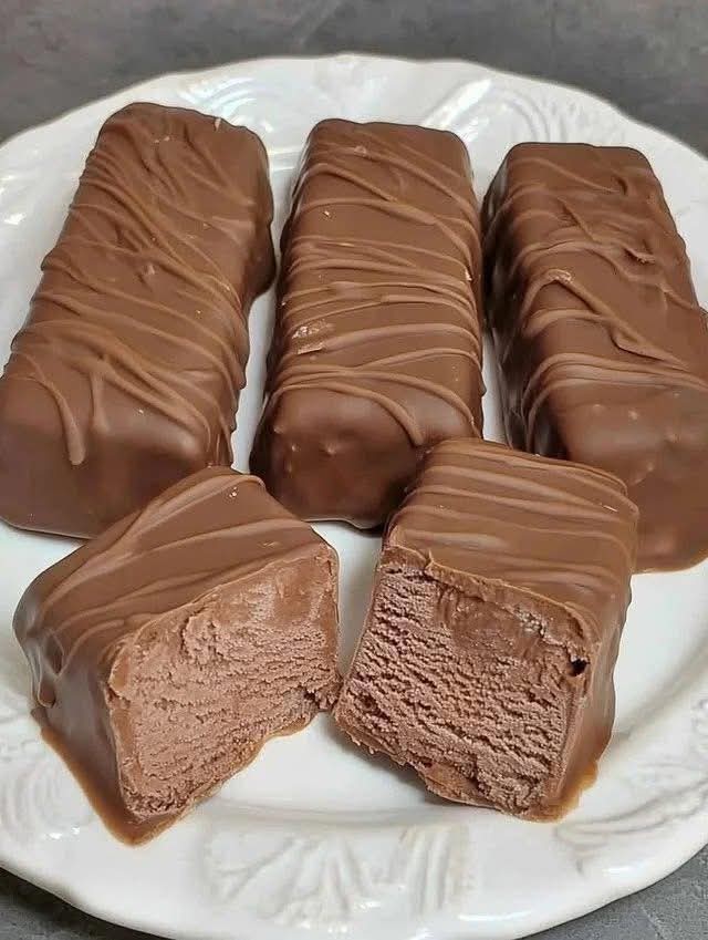 Frozen Chocolate Mousse Bars sss59