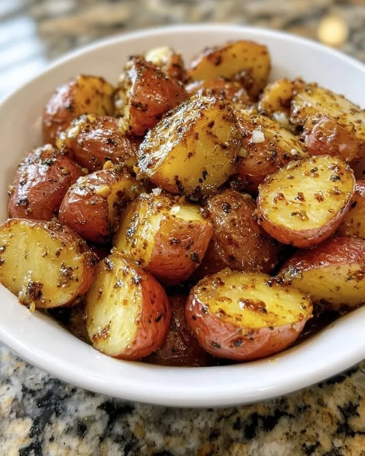 Deliciously spiced 3-Ingredient Flavor Bomb Potatoes ready to enjoy.
