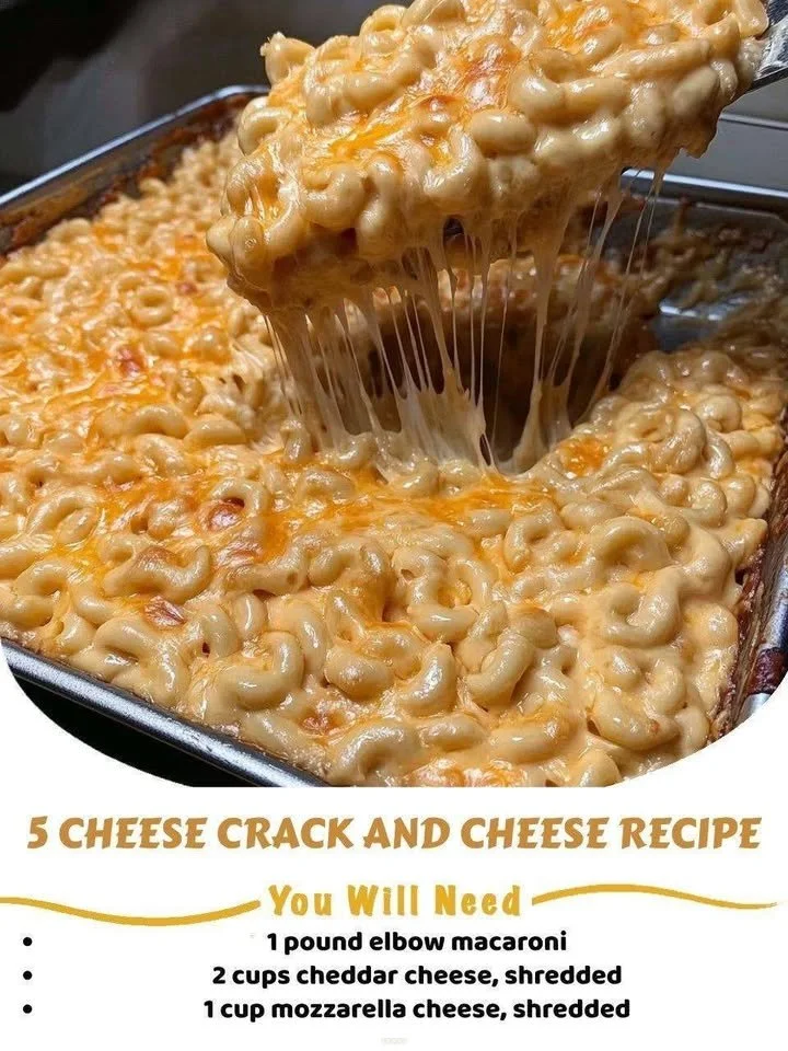 5 Cheese Crack and Cheese