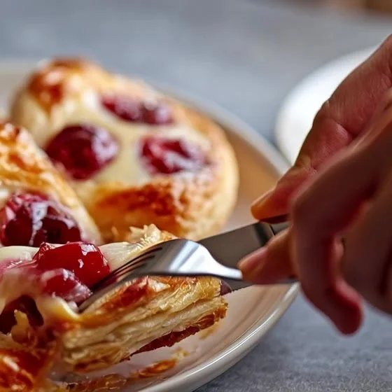 Easy Cherry Danish