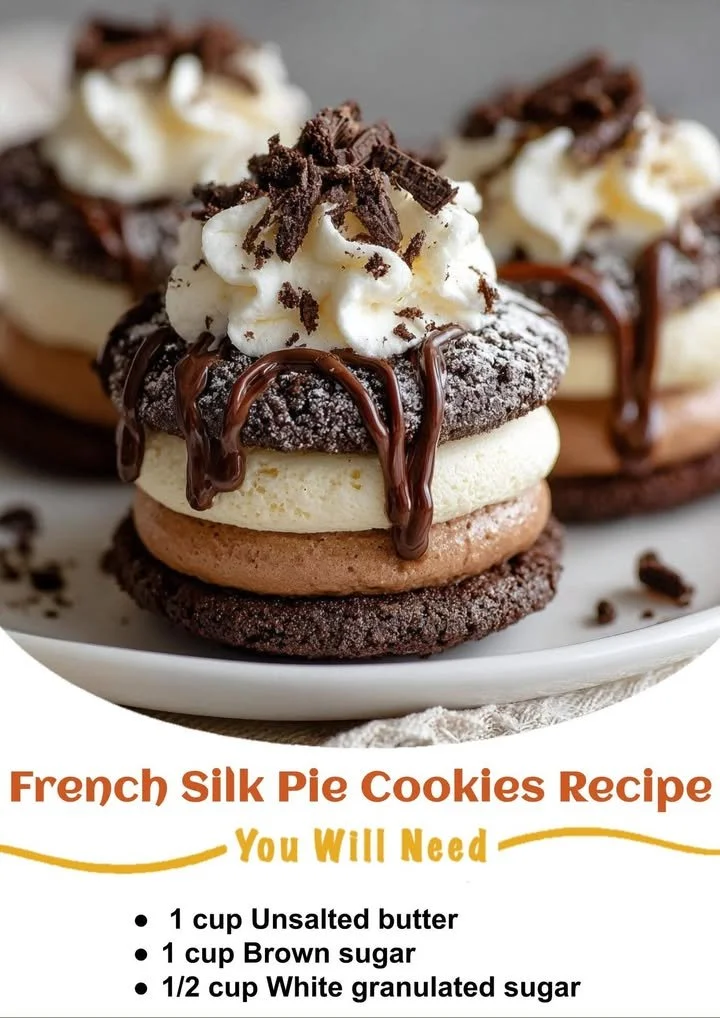 French Silk Pie Cookies