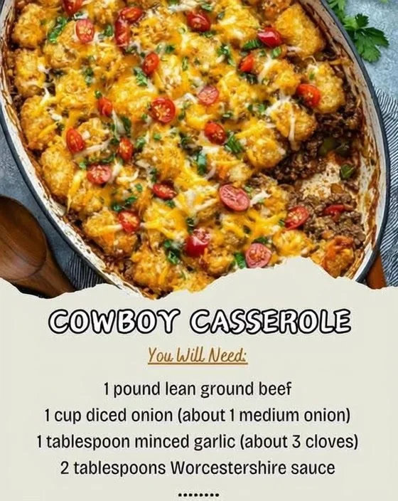 Grandma's Easy Cowboy Casserole