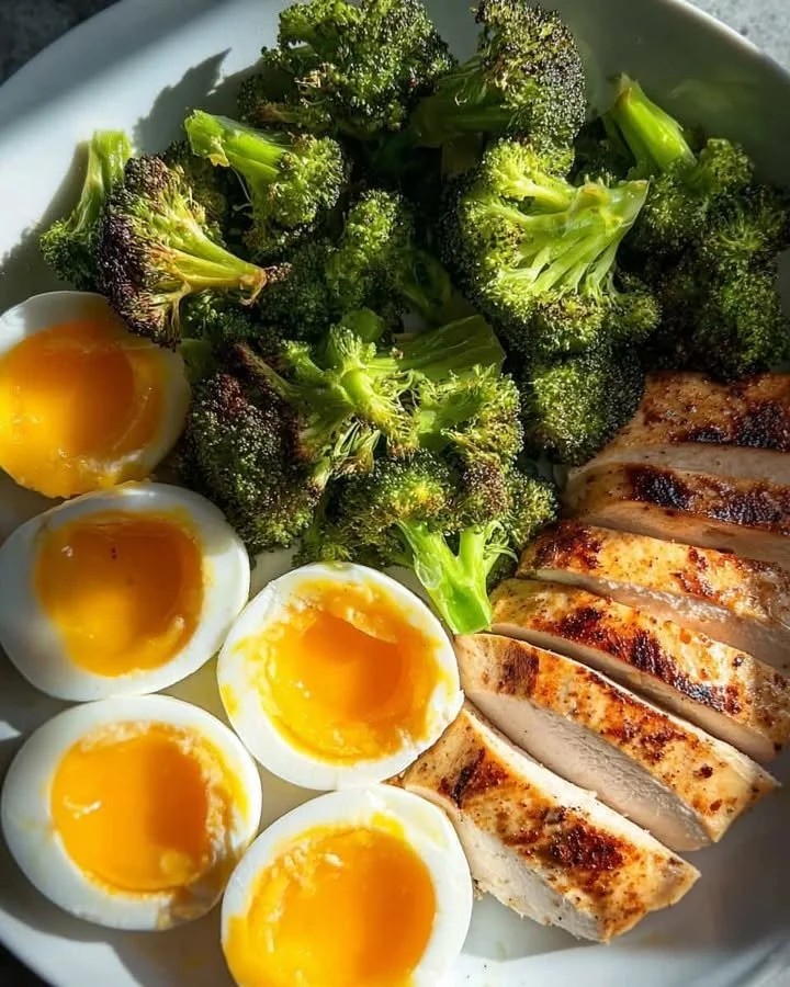 A healthy Lean Green Protein Power Plate featuring vibrant greens and protein-rich ingredients.