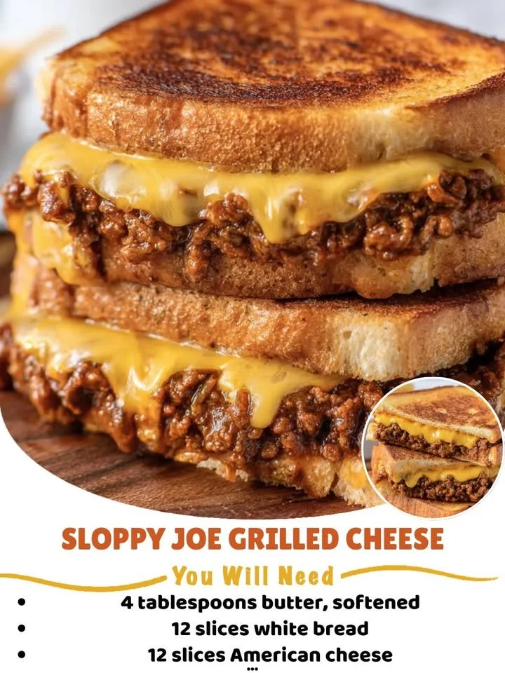 Sloppy Joe Grilled Cheese