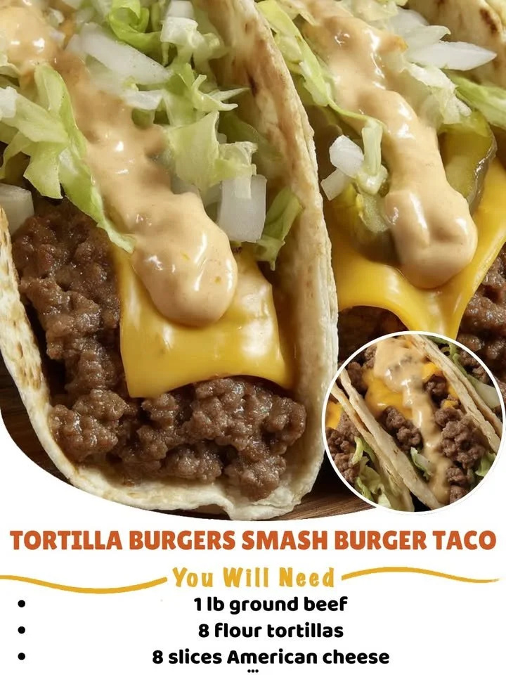 Tortilla Burgers Smash Burger Taco